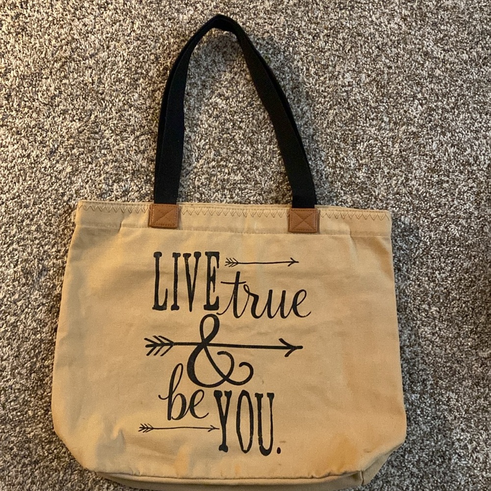 Thirty-one canvas tote bag